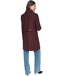 Andrew Marc Women's Emmeline Wool-Blend Belted Slim Coat