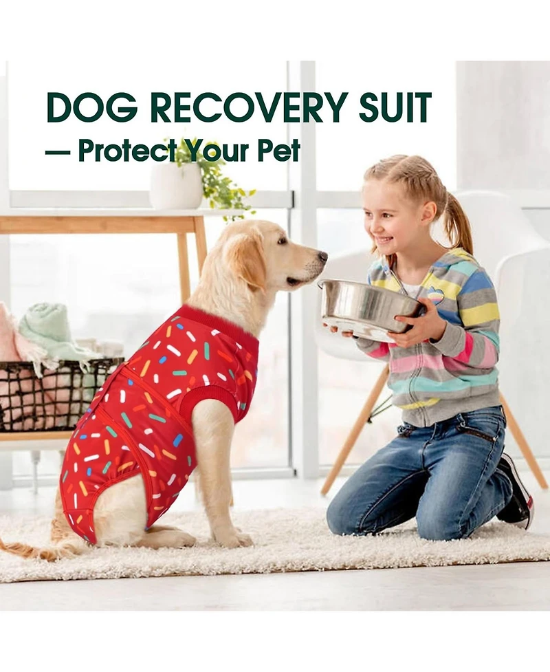 High-Elastic Post-Surgery Recovery Onesie Suit for Dogs and Cats