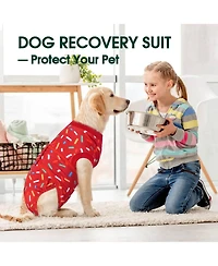 High-Elastic Post-Surgery Recovery Onesie Suit for Dogs and Cats
