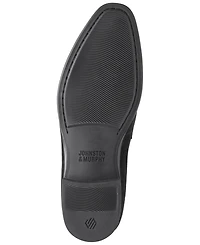 Johnston & Murphy Men's Elston Bit Suede Almond Toe Loafers