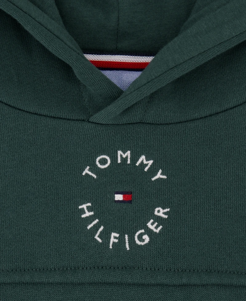 Tommy Hilfiger Boys' 8-20 Elevated Oversized-Hood Signature-Stripe Hoodie, Created for Macy's