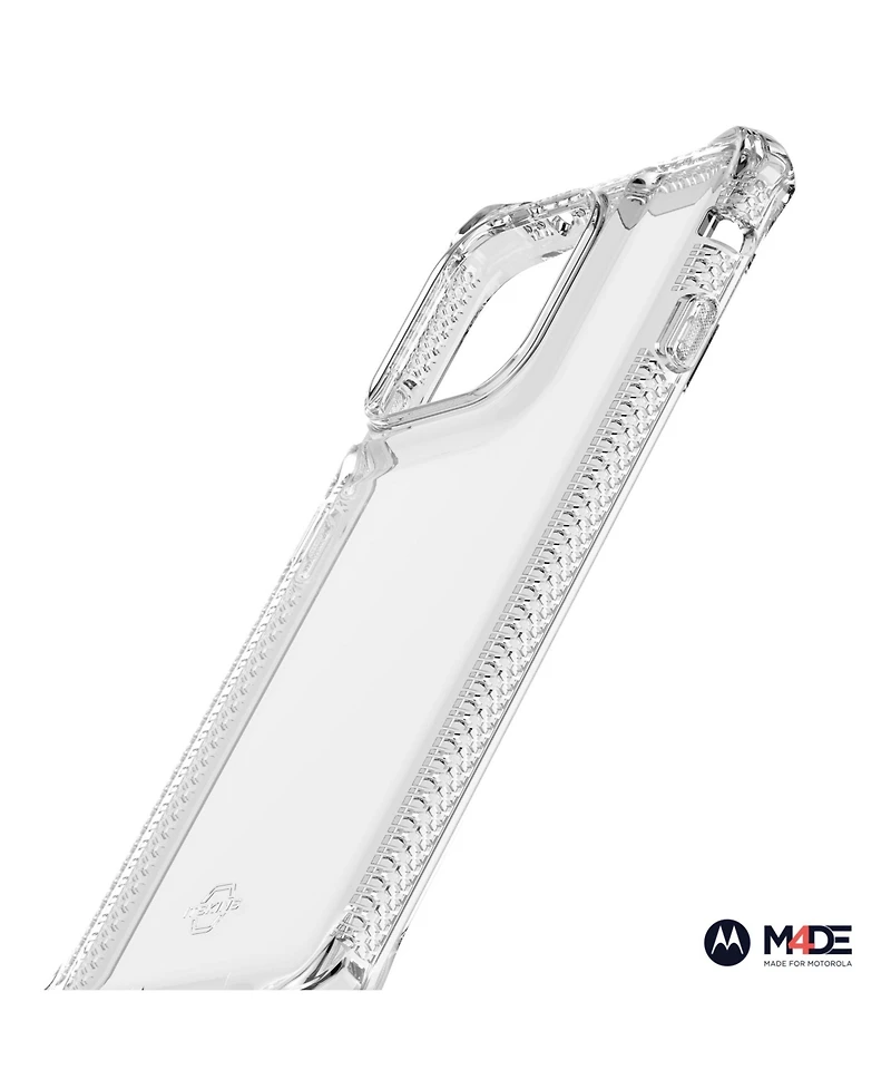 ITSkins Spectrum R Clear Drop-Tested Case for Motorola Moto Edge (2025)