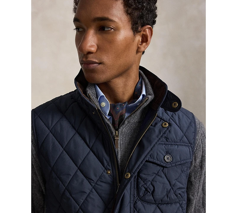 Polo Ralph Lauren Men's The Beaton Quilted Utility Vest