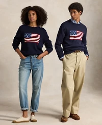 Polo Ralph Lauren Unisex The Iconic Flag Sweater