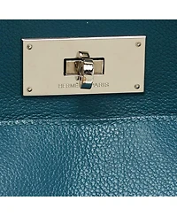 Pre-Owned Hermes Saut Barenia Leather Shoulder Bag
