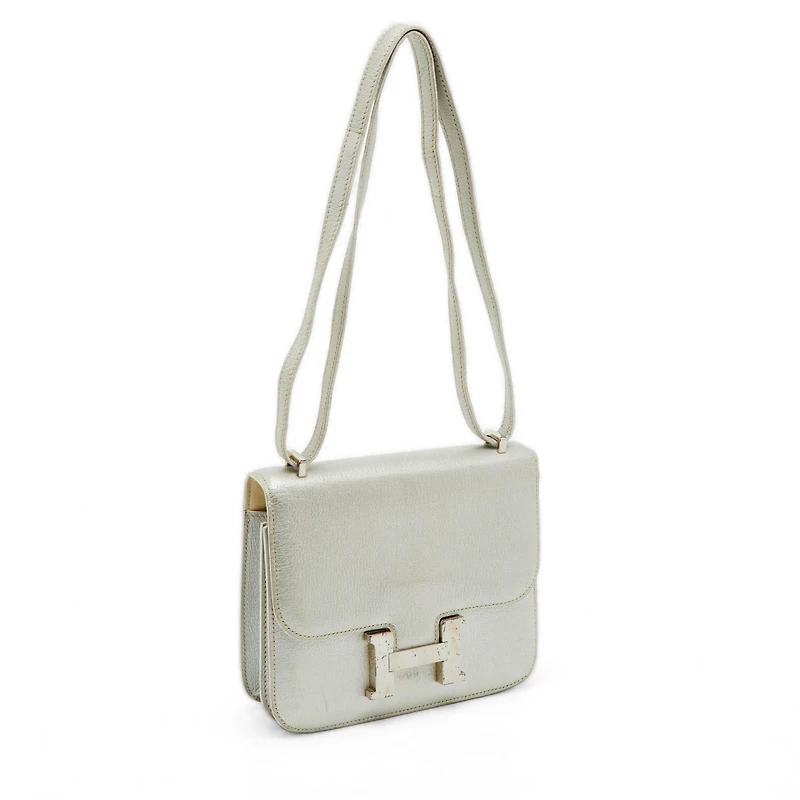 Pre-Owned Herme Leather Shoulder Bag
