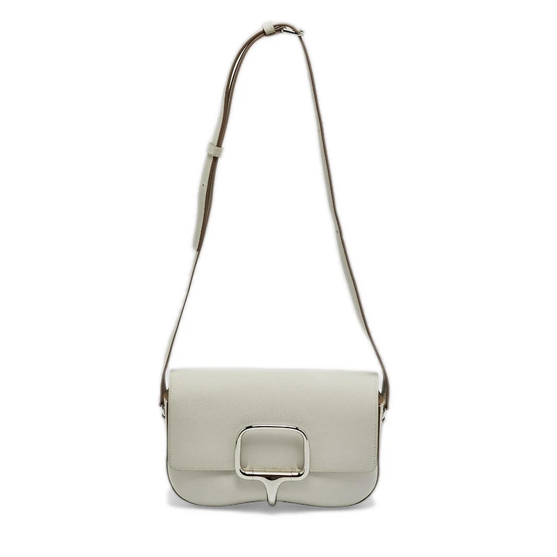 Pre-Owned Hermes Della Cavalleria Elan Gris Pale Epsom Leather Shoulder Bag