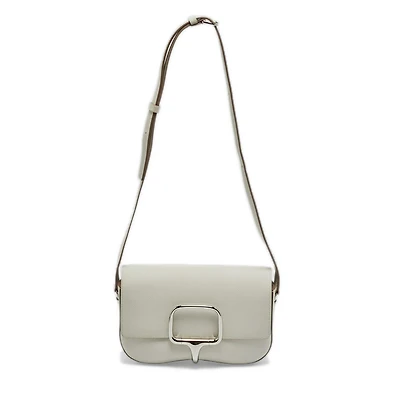 Pre-Owned Hermes Della Cavalleria Elan Gris Pale Epsom Leather Shoulder Bag