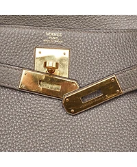 Pre-Owned Hermes women's Birkin 40 Bag in Taurillon Clemence Leather
