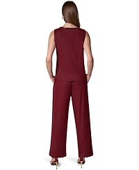 Donna Karan New York Women's DK609 Beaded Boat-Neck Sleeveless Camisole