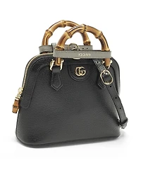 Pre-Owned Gucci Bamboo Shopper Leather Tote
