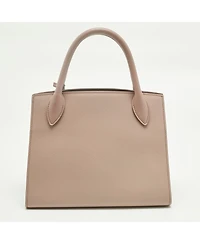 Pre-Owned Prada Women's Small Monochrome Saffiano Leather Tote