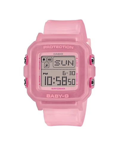 G-Shock Women's Baby-g Pink Resin Watch 39mm