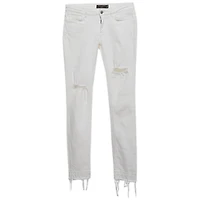 Pre-Owned Dolce & Gabbana Women's Ripped Mid-Rise Skinny Jeans