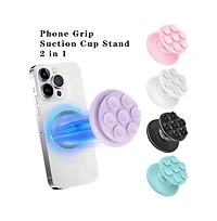 Artudatech MagSafe Silicone-Suction Phone Grip, Compatible with iPhone 12 and Later