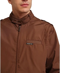 Members Only Men's Big & Tall Iconic Racer Bomber Slim-Fit Jacket