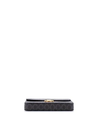 Pre-Owned Celine Medium Triomphe Chain Shoulder Bag Triomphe Coated Canvas