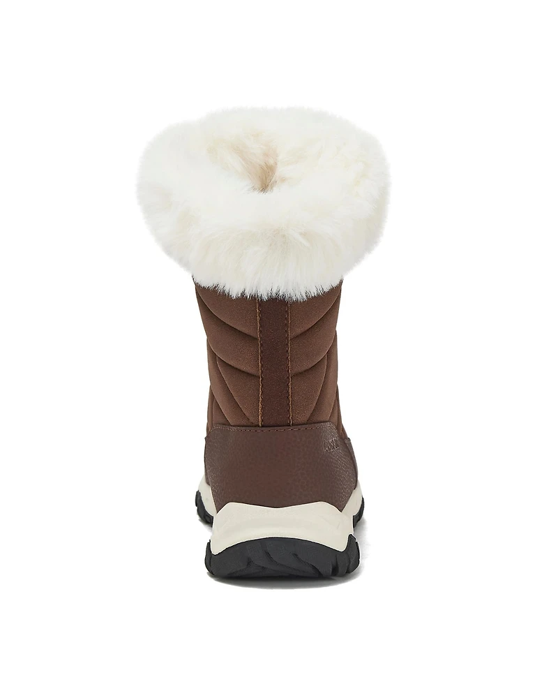 Lands' End Women's Expedition Trail Waterproof Lace Up Snow Boots
