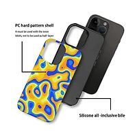 Lisen Dual-Layer Anti-Slip Protective Phone Case Compatible with Apple iPhone 16 Pro