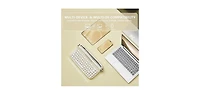 Ipason Wireless Retro Keyboard for Windows, Mac, Android, iOS