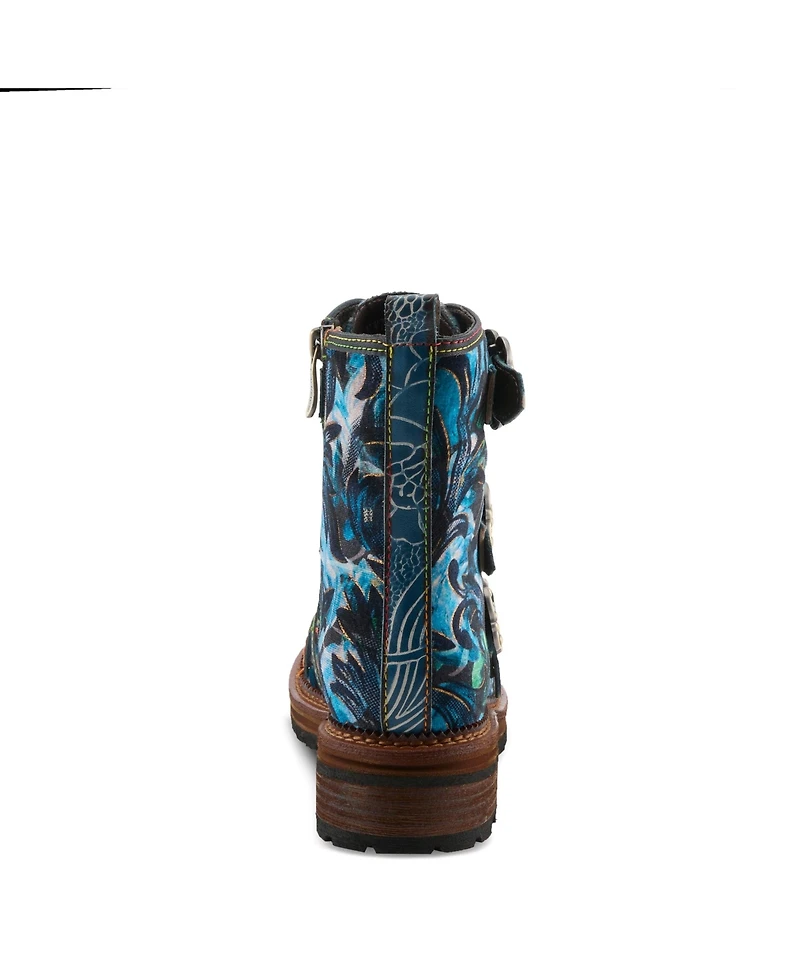 L`Artiste Women's Thisway Boots with Adjustable Buckle Straps