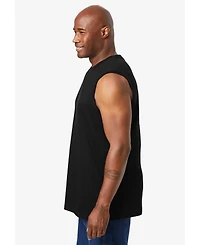 KingSize Tall Shrink-Less Lightweight Muscle T-Shirt