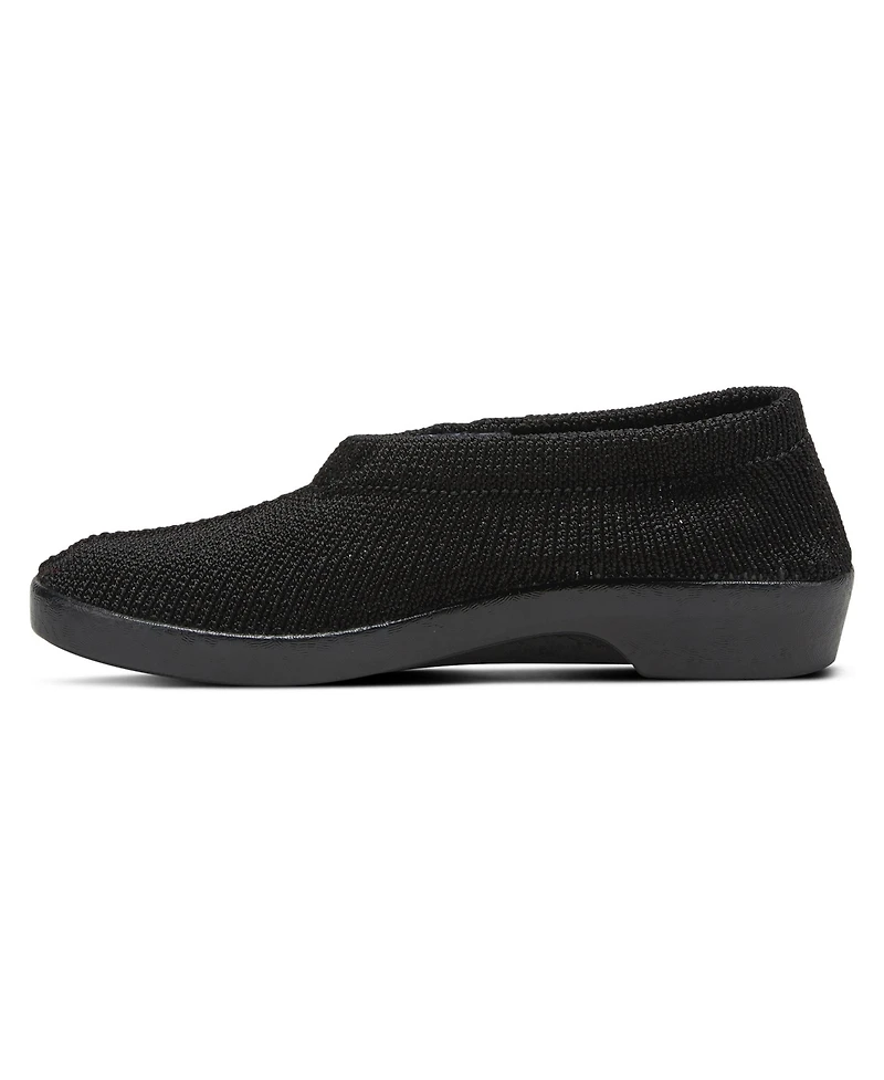 Spring Step Women's Slip-On Shoe with Knit Upper