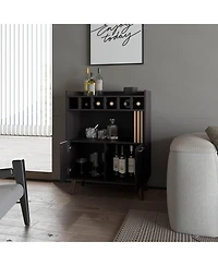 Fm Furniture Yucca Bar Cabinet Wine Storage and Display