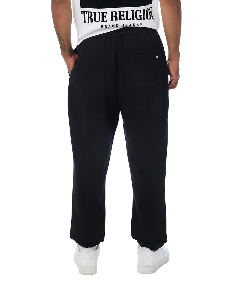 True Religion Men's Rope Logo Pull-On Jogger