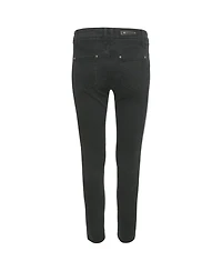 Burberry Women's Mid-Rise Skinny Jersey-Panel Jeans