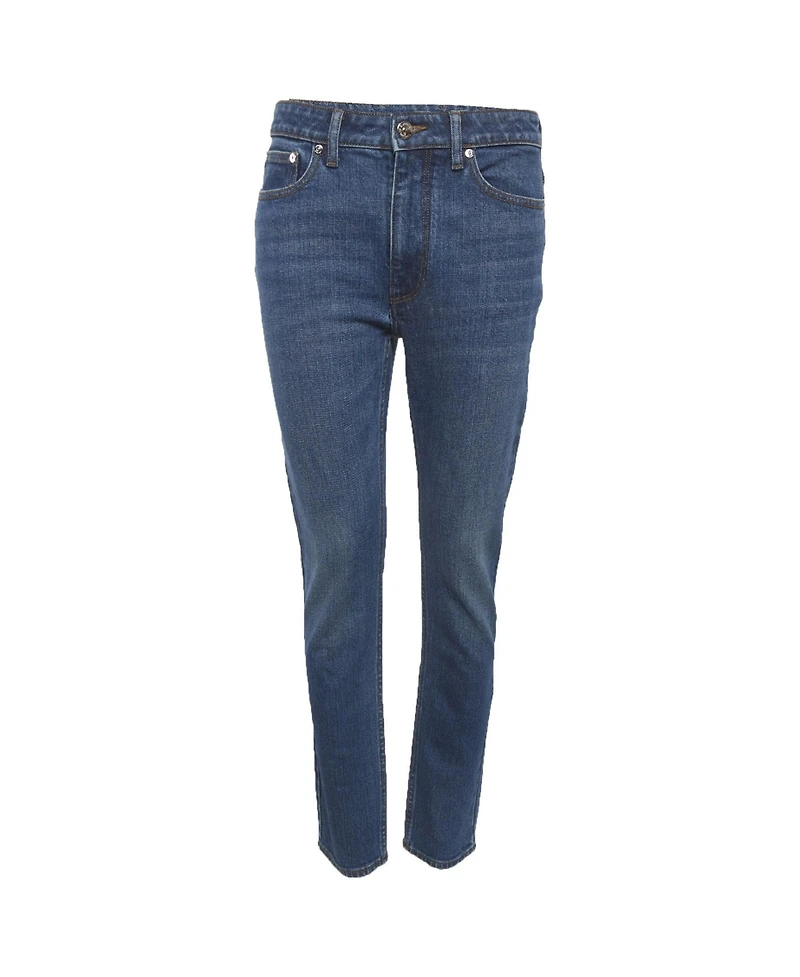 Pre-Owned Burberry Women's Mid-Rise Skinny Jeans
