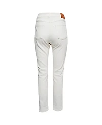 Pre-Owned Stella Mccartney Women's Hem Printed Denim Jeans