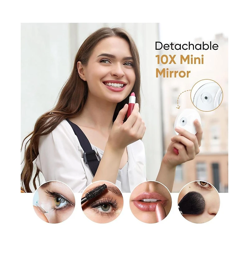 Cowin Magnifying Makeup Mirror with Lights