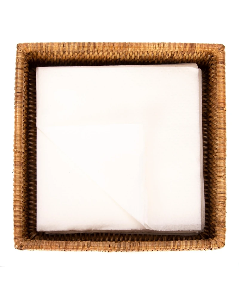Artifacts Trading Company Rattan Luncheon Napkin Holder