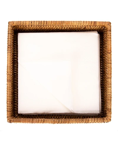Artifacts Trading Company Rattan Luncheon Napkin Holder