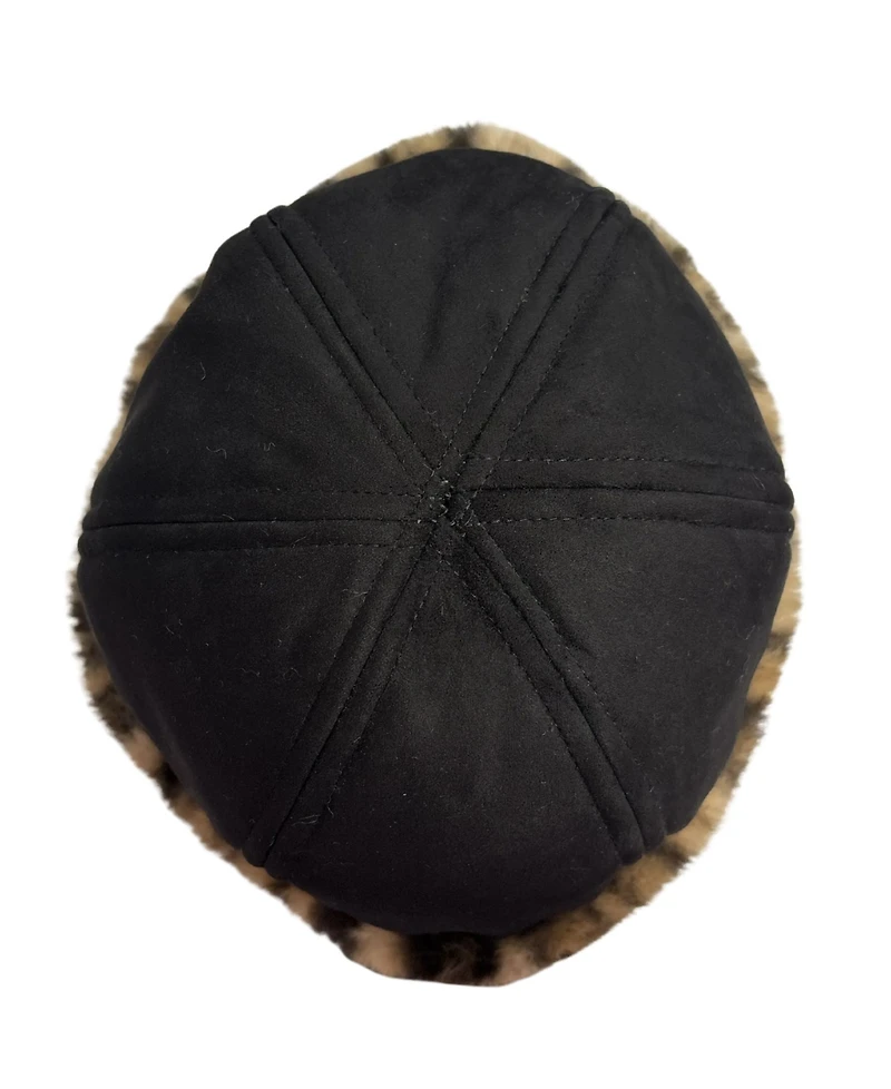 Marcus Adler Leopard Suede Hat