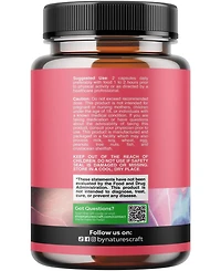 Nature's Craft G-Curve Botanical Support Capsules - Epimedium Extract, Muira Puama & Maca Root - Advanced Herbal Formula for Women - Easy to Swallow