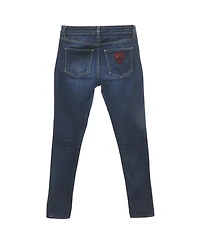 Pre-Owned Love Moschino Women's Mid-Rise Skinny Jeans