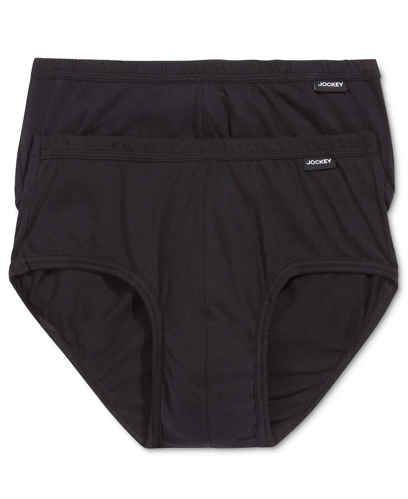 Jockey Men's 2-Pack Underwear Elance Poco Briefs