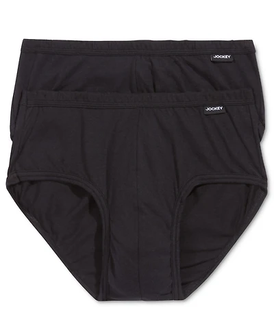 Jockey Men's 2-Pack Underwear Elance Poco Briefs