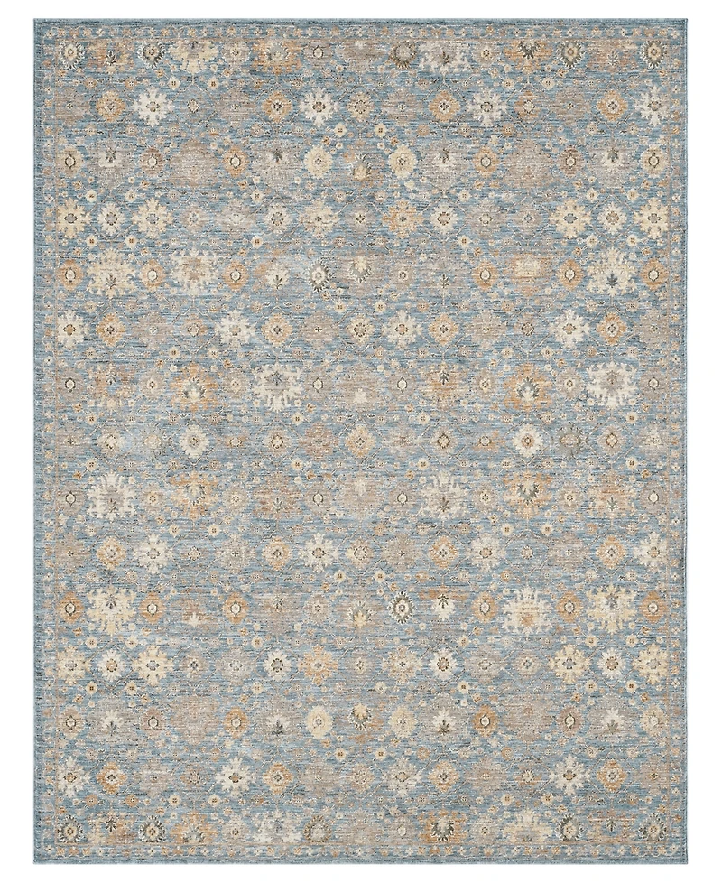 Lr Home Garza Vio-127 7'9" x 10' Area Rug