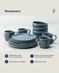 Fortessa Svelte 16 Pc. Dinnerware Set, Service for 4