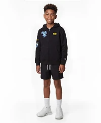 Champion Big Boys and Girls Black Los Angeles Rams Disney X Champion Full-Zip Hoodie