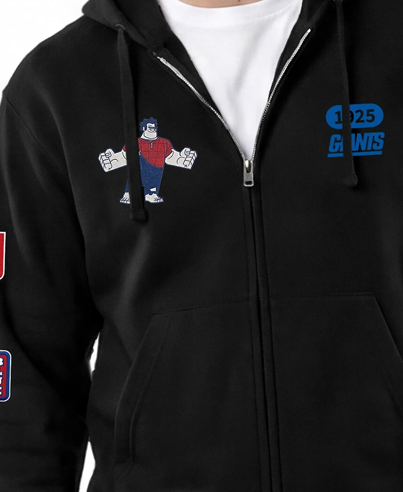 Champion Men's Black New York Giants Disney X Champion All Star Full-Zip Hoodie