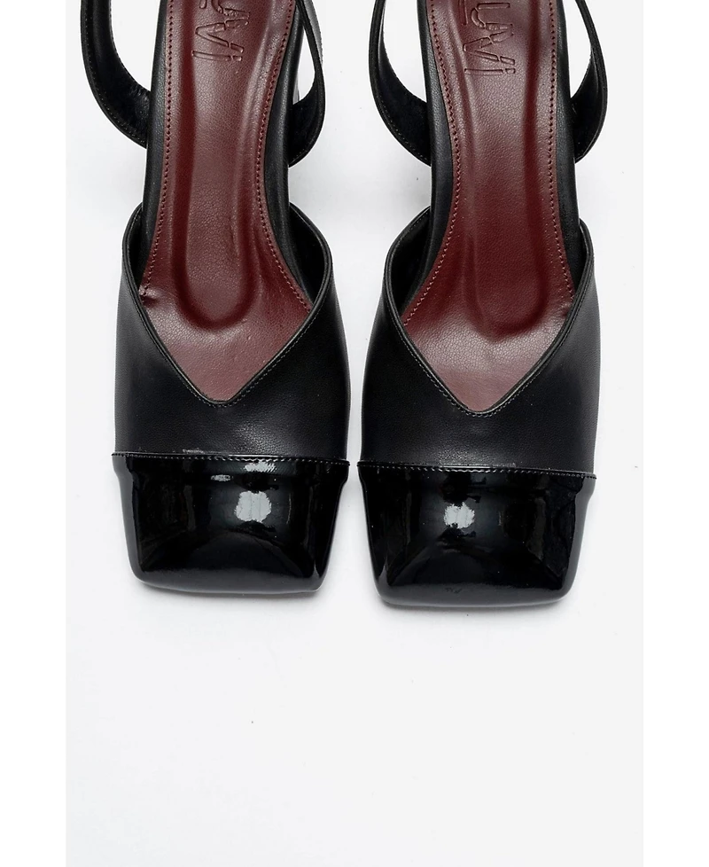 Prologue Shoes Women's Maruelle Block Heel Slingback Pump