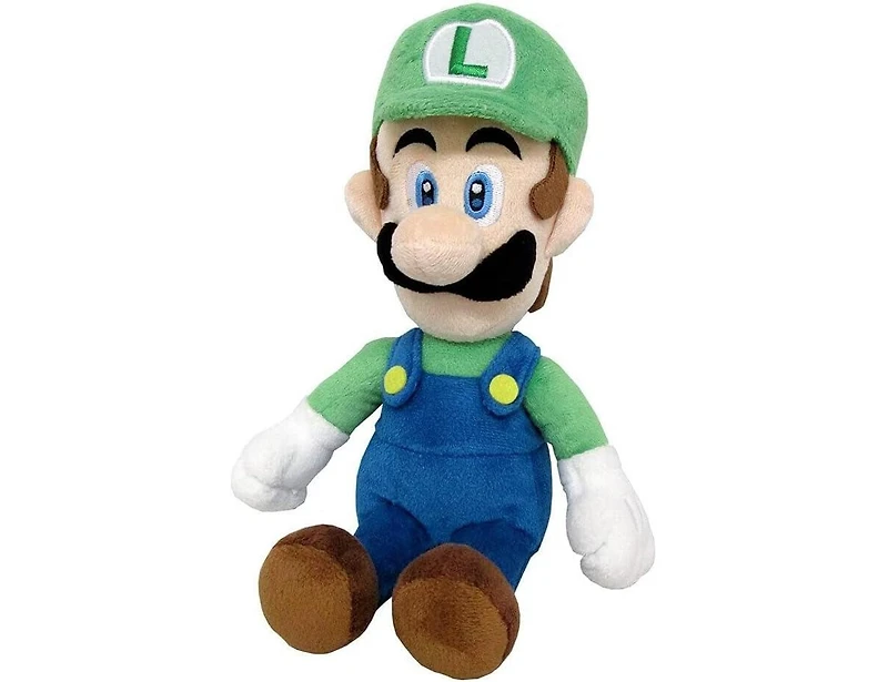 Jakks Pacific Little Buddy Super Mario Luigi 10 Inch Plush