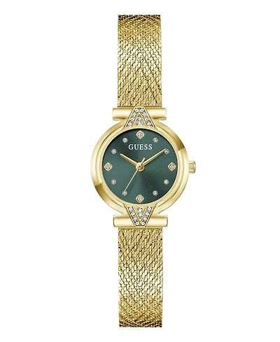 Guess Women's Quartz Gold-Tone Stainless Steel Watch 26mm