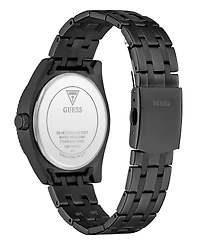 Guess Men's Quartz Black Stainless Steel Watch 40mm