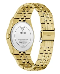 Guess Men's Quartz Gold-Tone Stainless Steel Watch 39mm