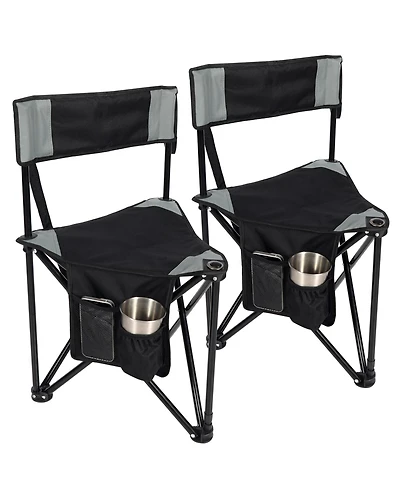 Aofar Tripod Camping Stool Folding Portable 3 Legged Seat